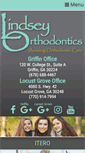Mobile Screenshot of lindseyorthodontics.com
